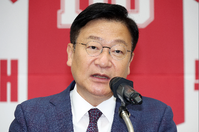 Rep. Jeong Jeom-sig, the newly elected floor leader of the People Power Party (Im Se-jun)