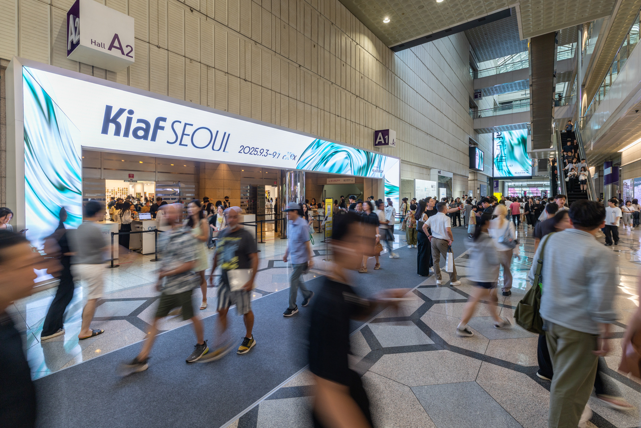 A view of Kiaf Seoul 2025 at Coex in southern Seoul (Kiaf Seoul)