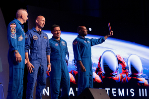 NASA taps US astronauts, Italian for Artemis III mission