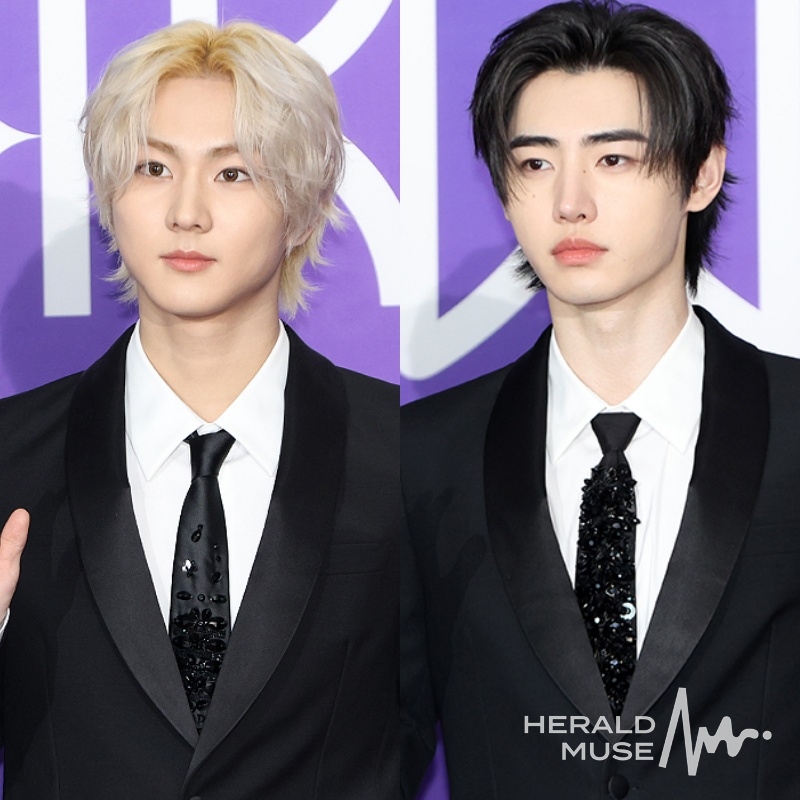엔하이픈 정원·성훈/사진=헤럴드뮤즈 DB