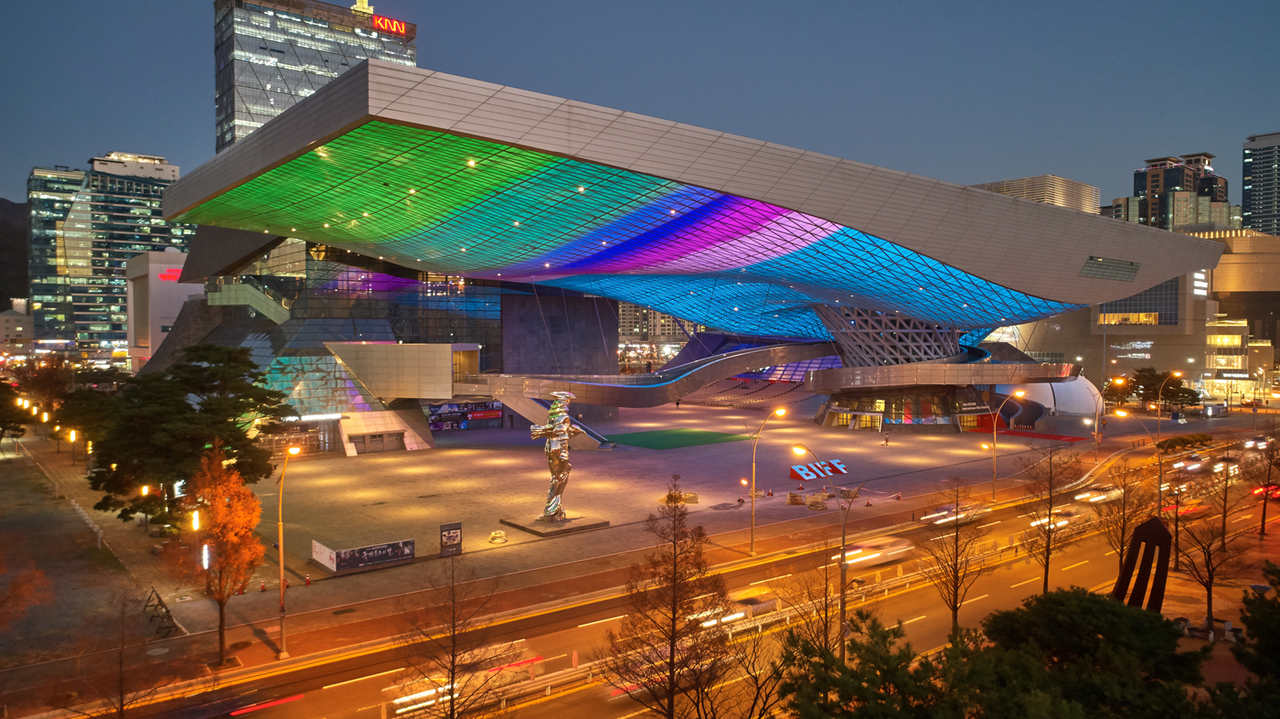 Busan Cinema Center in Haeundae-gu, Busan (Busan Metropolitan City via Visit Busan)