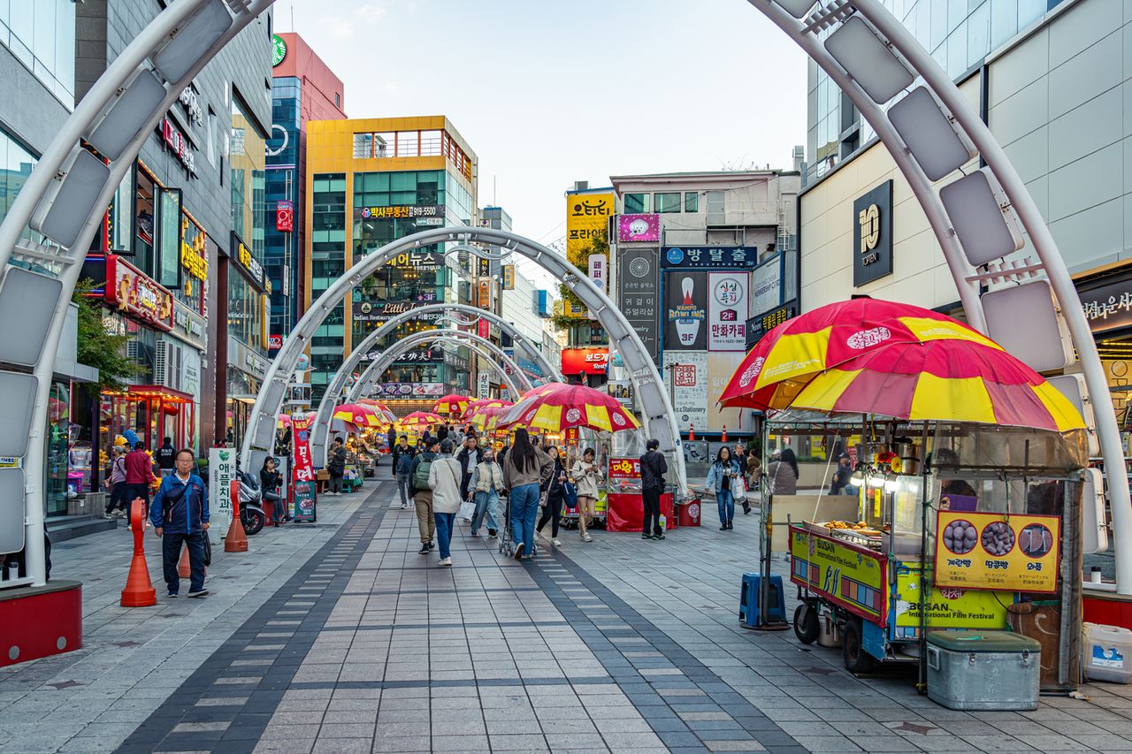 BIFF Square in Jung-gu, Busan (Busan Metropolitan City via Visit Busan)
