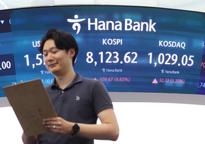 Seoul stocks spike over 4% to settle again in 8,000 territory on hopes for end to Mideast crisis