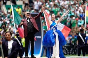Ejae, Andrea Bocelli light up World Cup opening ceremony