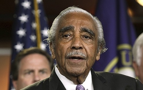 This file photo, released by the Associated Press, shows Rep. Charles Rangel speaking at a news conference on Capitol Hill in Washington on June 16, 2016. (Yonhap)