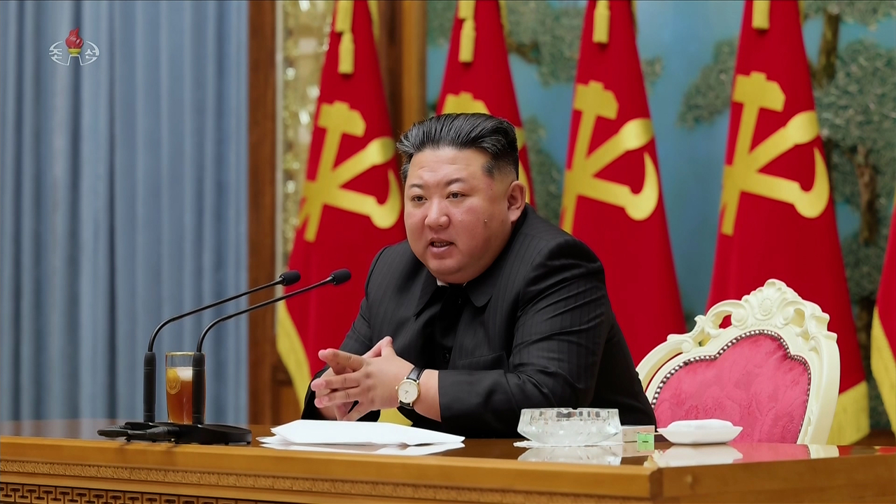 North Korean leader Kim Jong-un (KCTV via Yonhap)