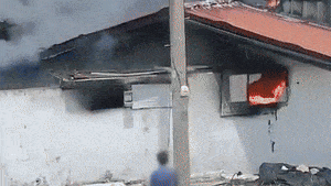 Off-duty cop saves civilian from burning building