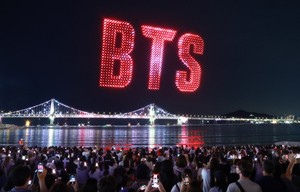BTS transforms Busan into citywide festival with drone shows and fan events