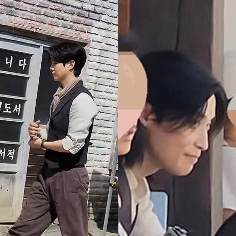 ‘고래별’ 촬영 현장 커뮤니티 캡처