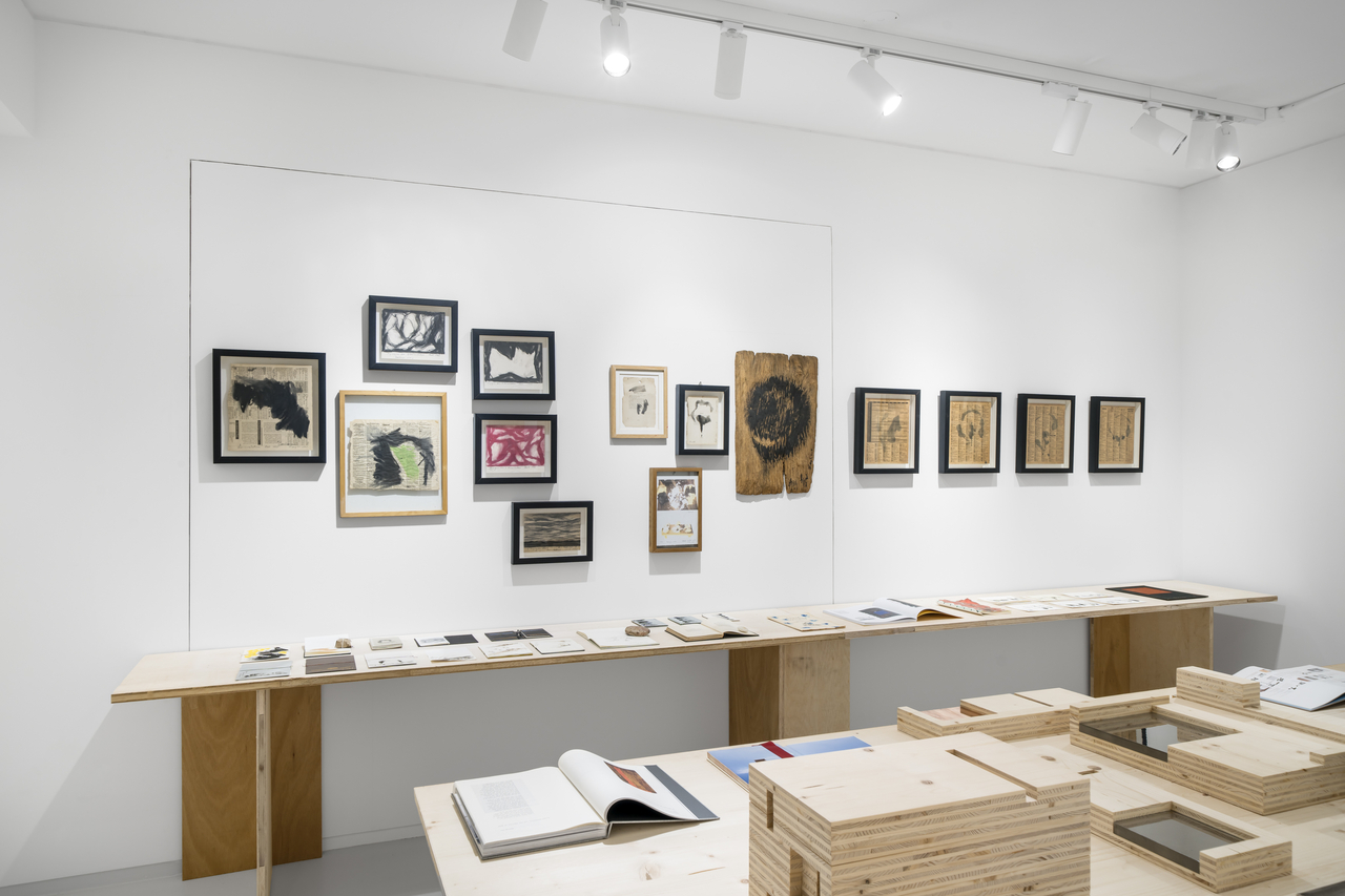 Installation view of "Byung Cho: When Space Becomes Painting" at BB&M in Seoul (Courtesy of the gallery)