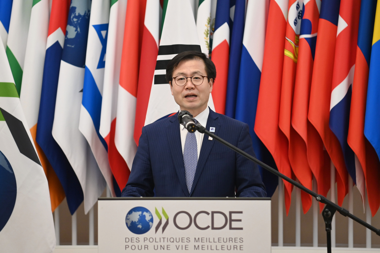 This file photo shows Trade Minister Yeo Han-koo on June 5. (Ministry of Trade, Industry and Resources)