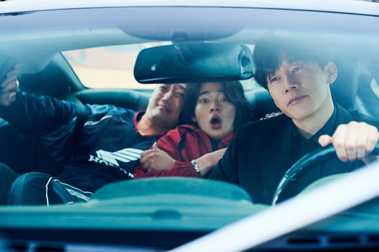 "Teach You a Lesson," starring Kim Moo-yul (right) (Netflix)