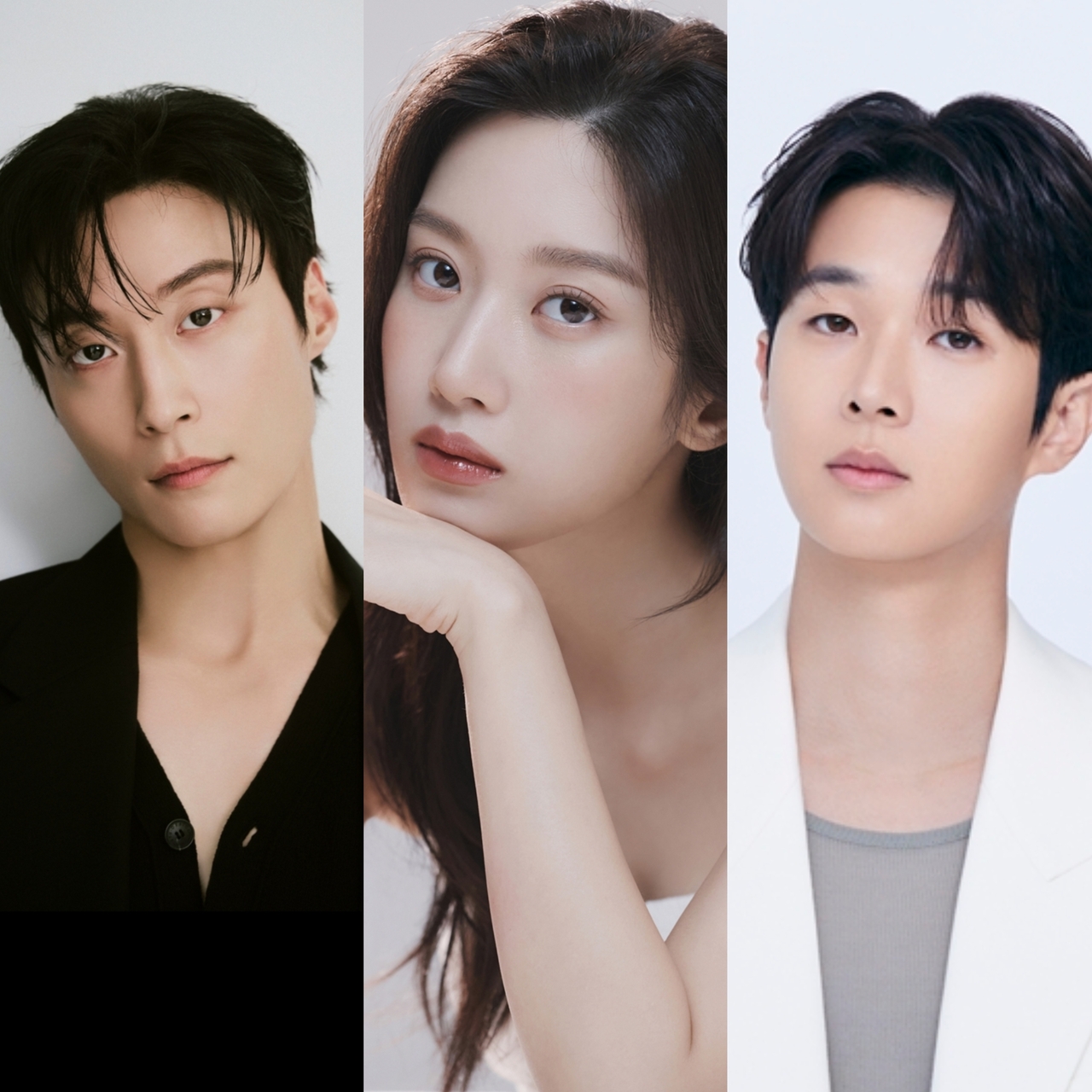 From left: Heo Nam-jun, Moon Ga-young, Choi Woo-shik (tvN)