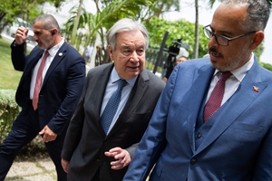 UN secretary-general visits Haiti amid violence