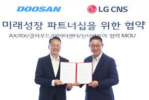 Doosan, LG CNS link up for data centers, robotics and AI