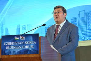 [Uzbekistan Forum] Korea is a vital partner in modernizing Uzbek transport infrastructure: Deputy minister