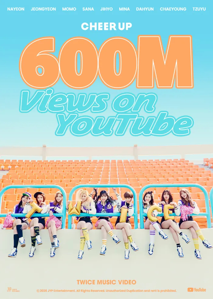 Twice's 'Cheer Up' music video garners 600m views - The Korea Herald