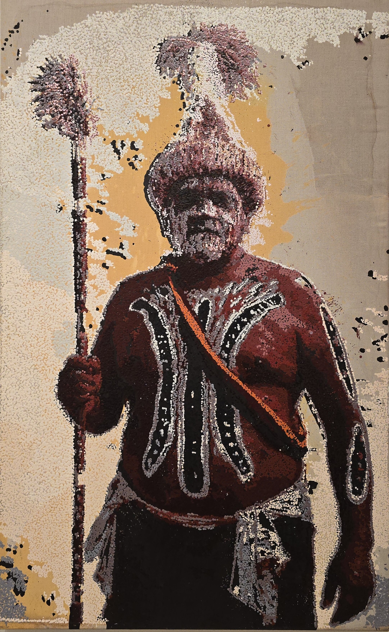"Jinjur Jinjur" — a dignified portrait of an Aboriginal leader