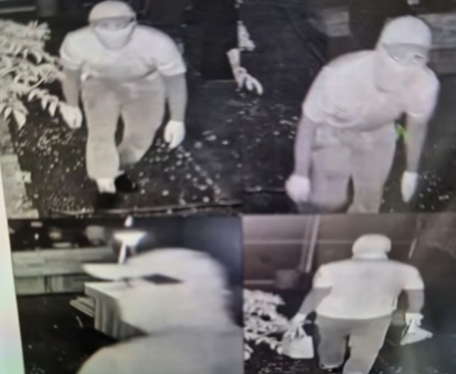 Surveillance footage from a residential building in Tongyeong, South Gyeongsang Province, shows the suspect in a murder case involving a suspected home invasion on June 10. (Gyeongnam Provincial Police Agency)