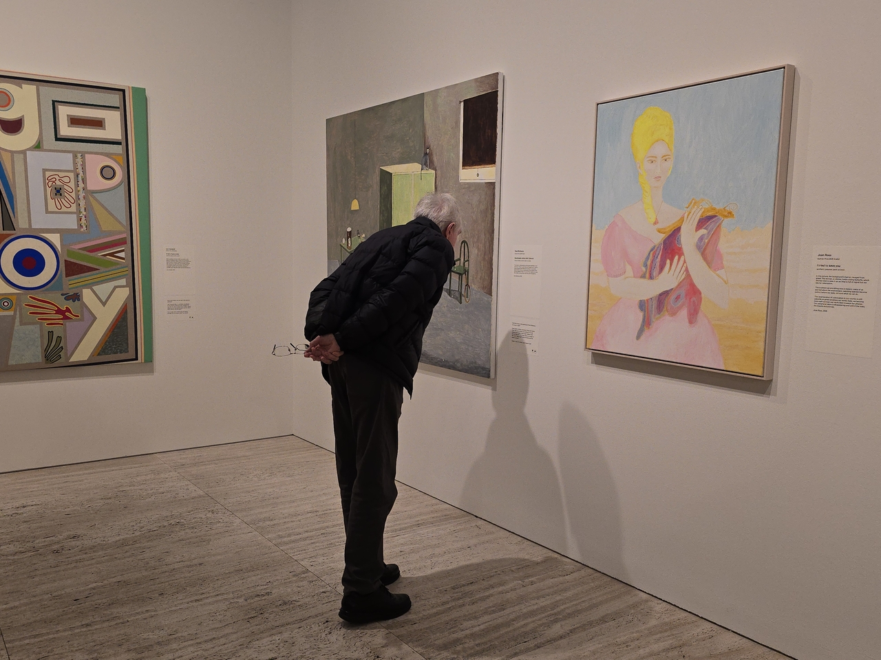 Inside the gallery