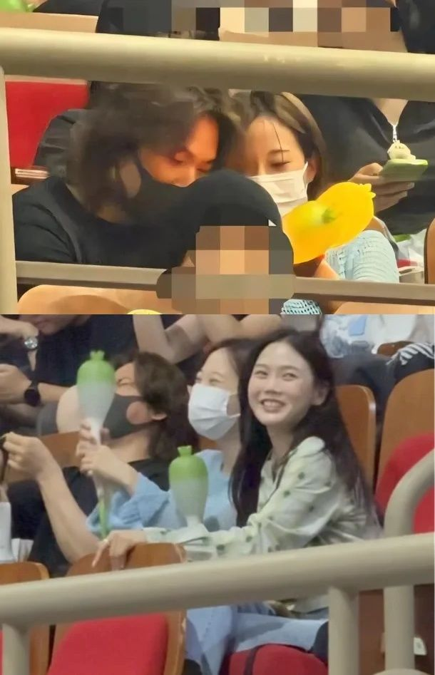 Big Bang's Daesung and Kara's Hur Young-ji were spotted at Mamamoo's concert (Online Communities)
