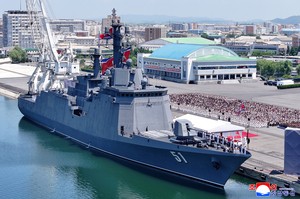 North Korea deploys new destroyer, stresses push for nuclear-capable navy