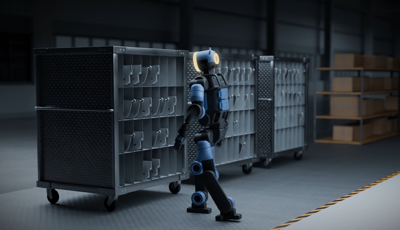 Rendering of the Atlas humanoid robot developed by Boston Dynamics, a US-based robotics subsidiary of Hyundai Motor Group (Boston Dynamics)