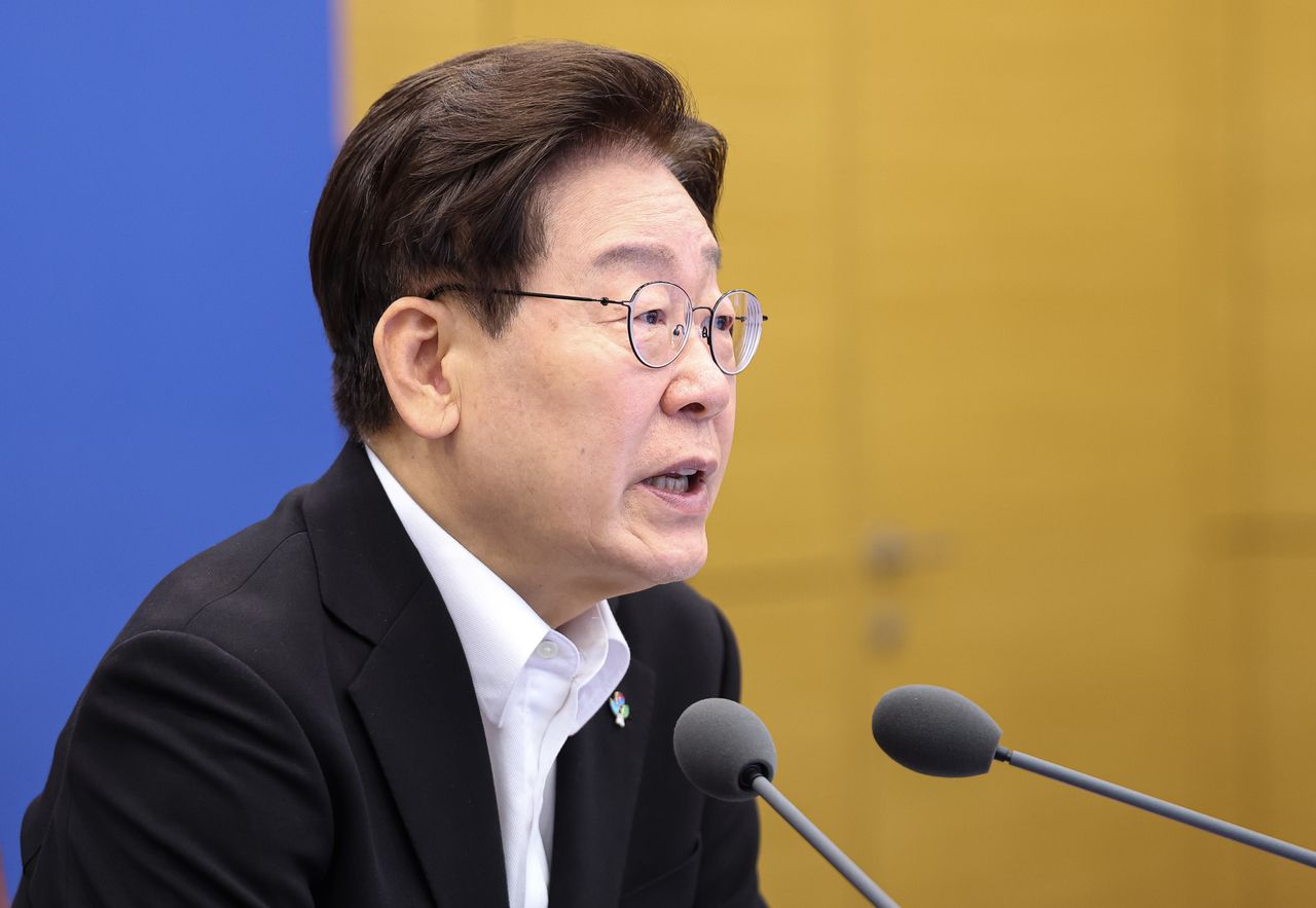 President Lee Jae Myung (Yonhap)