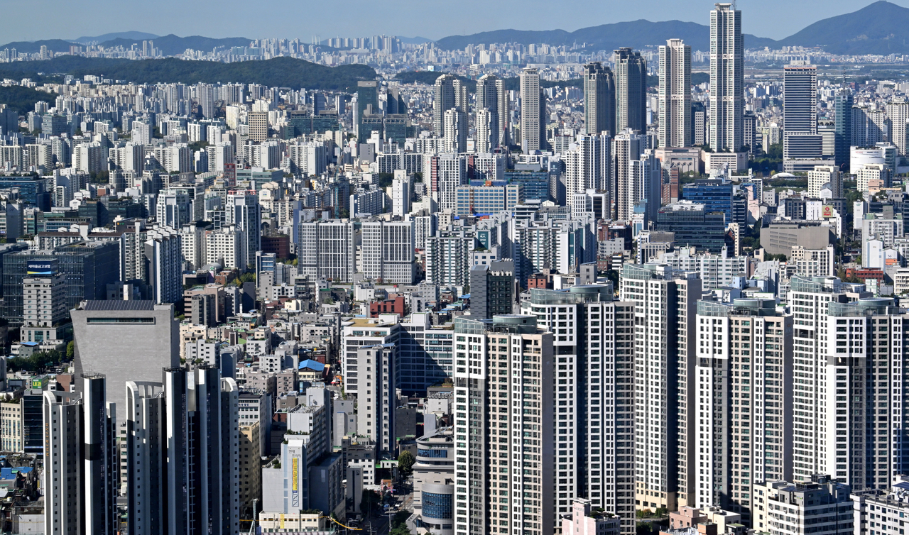 A residential neighborhood in Yeongdeungpo-gu, Seoul. [Herald DB]