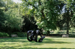 Lee Bae brings charcoal works to medieval French abbey