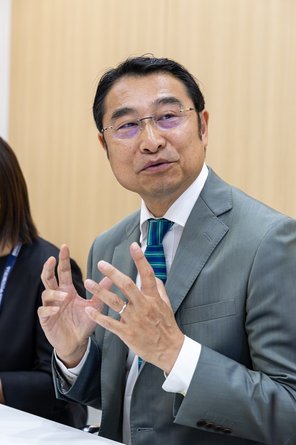 Liu Xueliang, general manager of BYD’s Asia-Pacific auto sales division (Korea Automobile Journalists Association)