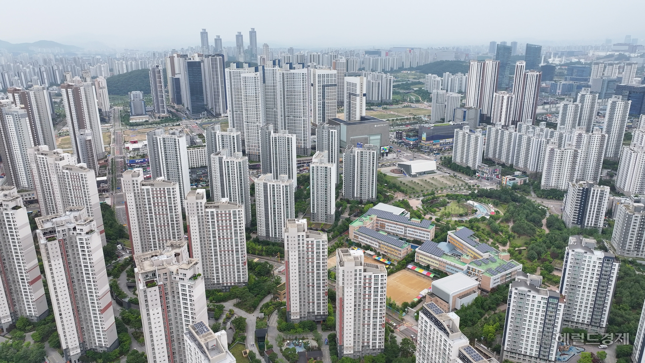 An aerial view of Dongtan 2 new town. (Herald DB)