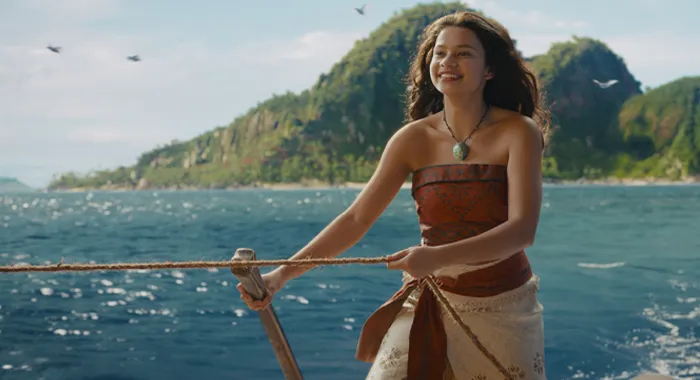 Catherine Laga'aia stars in "Moana" (The Walt Disney Company Korea)