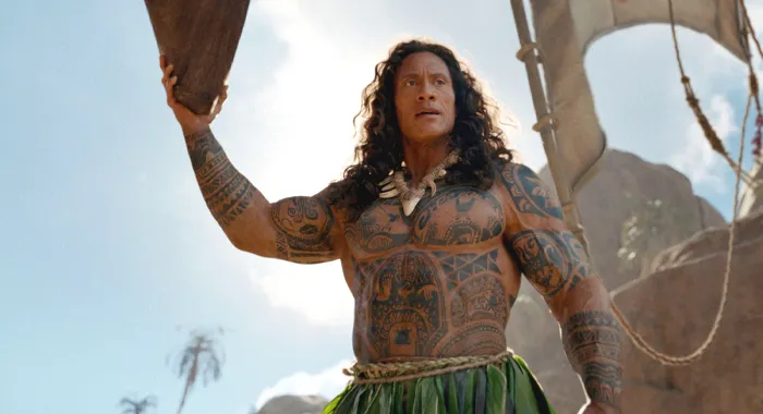 Dwayne Johnson stars in "Moana" (The Walt Disney Company Korea)