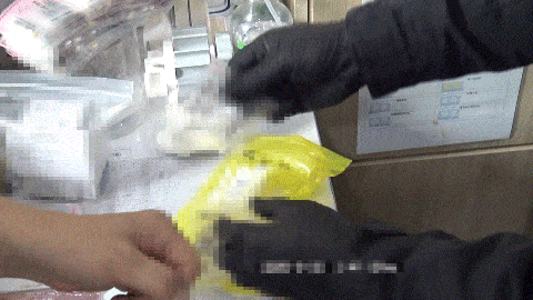 Police on Monday seize psychotropic drugs administered to patients without prescriptions at a nursing hospital in northern Seoul. (Seoul Jongam Police Station).
