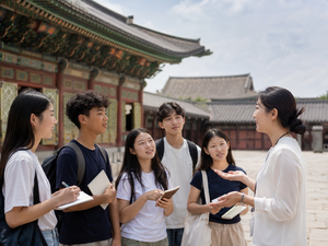 Free history camp opens for overseas Korean students