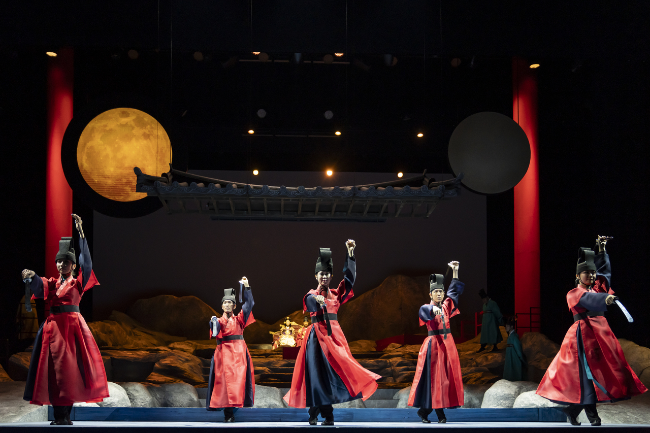 National Changgeuk Company's "Hyomyeong" [National Theater of Korea]