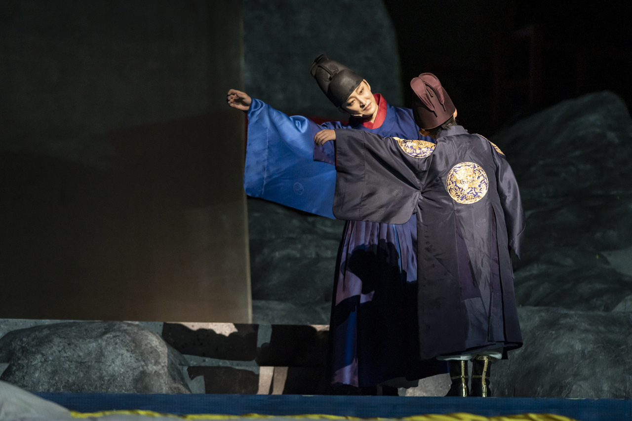 National Changgeuk Company's "Hyomyeong" [National Theater of Korea]