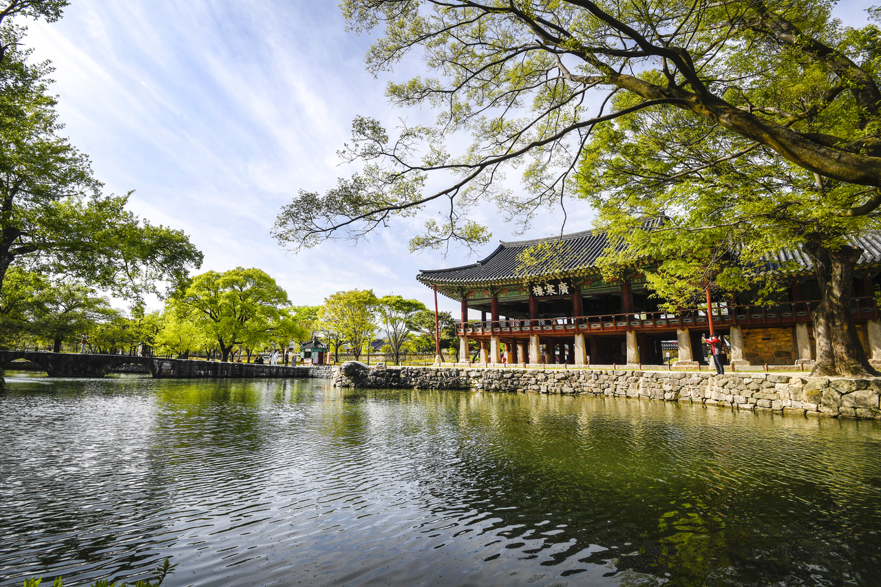Gwanghallu Pavilion in Namwon, North Jeolla Province (Korea Heritage Service)