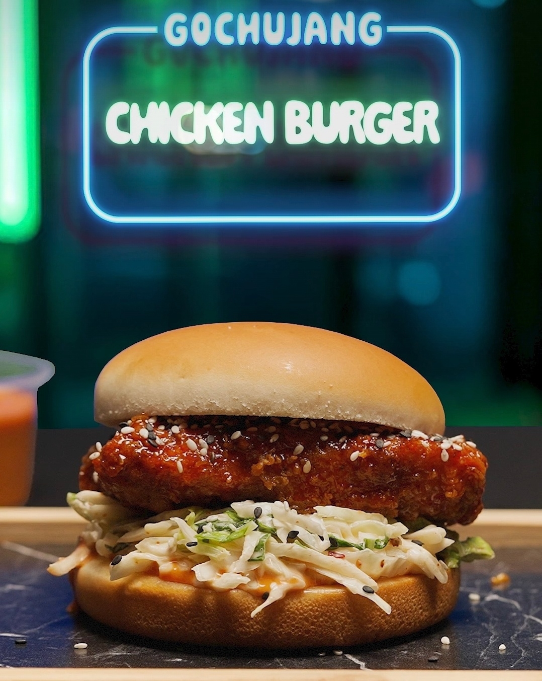 Gochujang chicken burger (Shake Shack)
