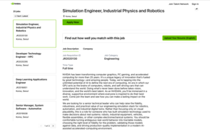 Weeks after Huang visit, Nvidia expands Korea hiring into robotics, HPC