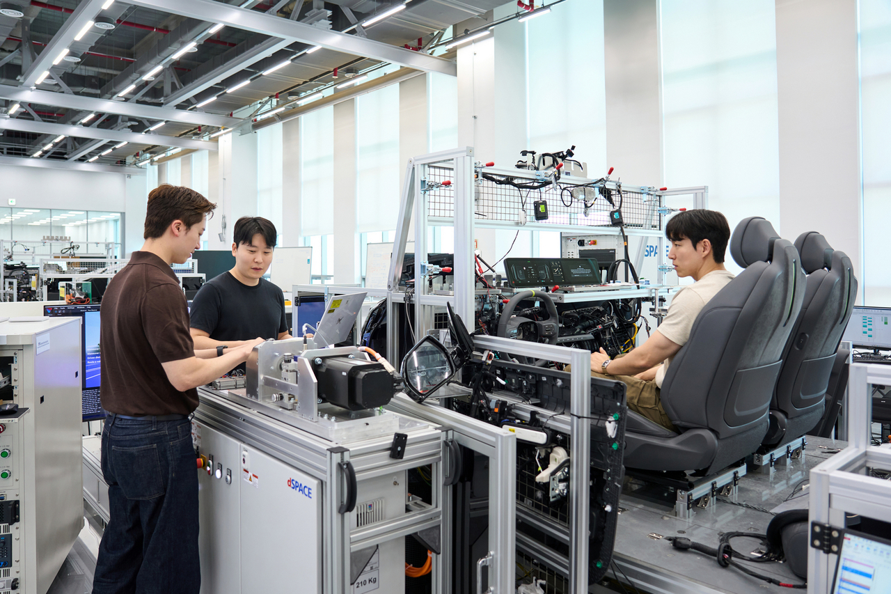 Next-generation Open Validation & Automation Lab of Hyundai Motor Group’s Namyang research center in Hwaseong, Gyeonggi Province (Hyundai Motor Group)