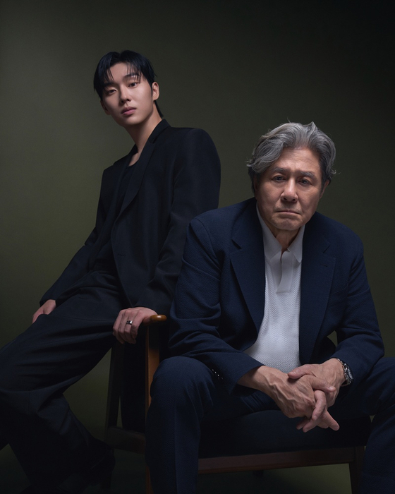 Choi Hyun-wook (left) and Choi Min-sik (Netflix)