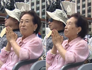 전원주, ‘민주당 유세’ 참여하더니…이번엔 ‘전한길 집회’에 등장?