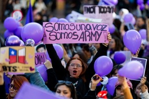 BTS fans protest Chile's block on concerts