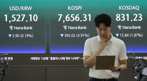 Seoul shares plummet nearly 5% on tech weakness