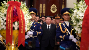 N. Korea's Kim pays tribute to founder on death anniversary while reinforcing own leadership