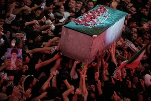 Iran to bury Khamenei in hometown as US ramps up strikes