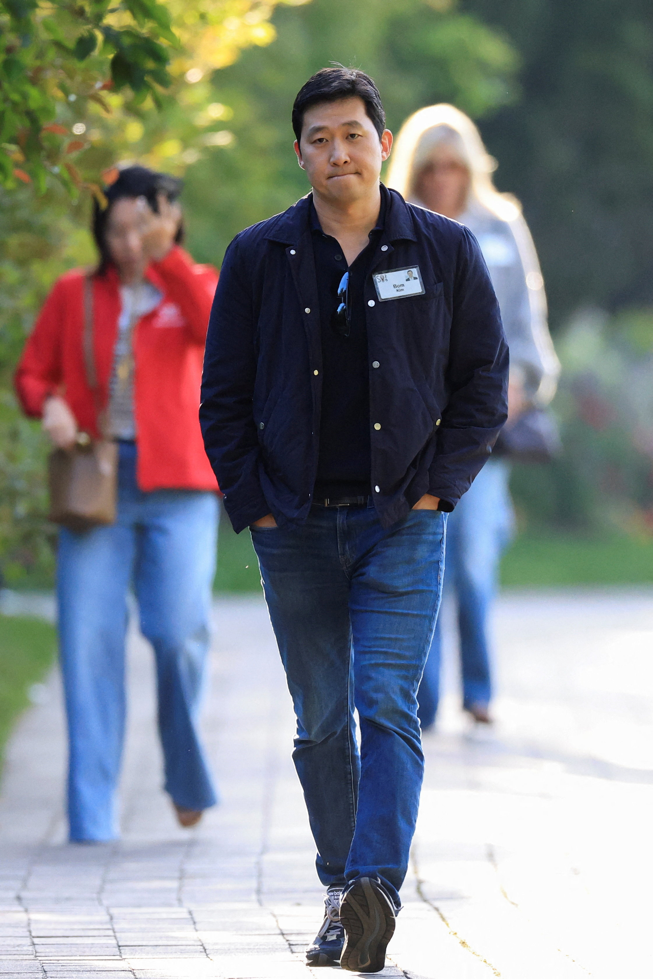 Bom Kim, chairman and CEO of Coupang Inc., attends the annual Allen and Co. Sun Valley Media and Technology Conference at the Sun Valley Resort in Sun Valley, Idaho, US, on July 8, 2026. (Reuters-)