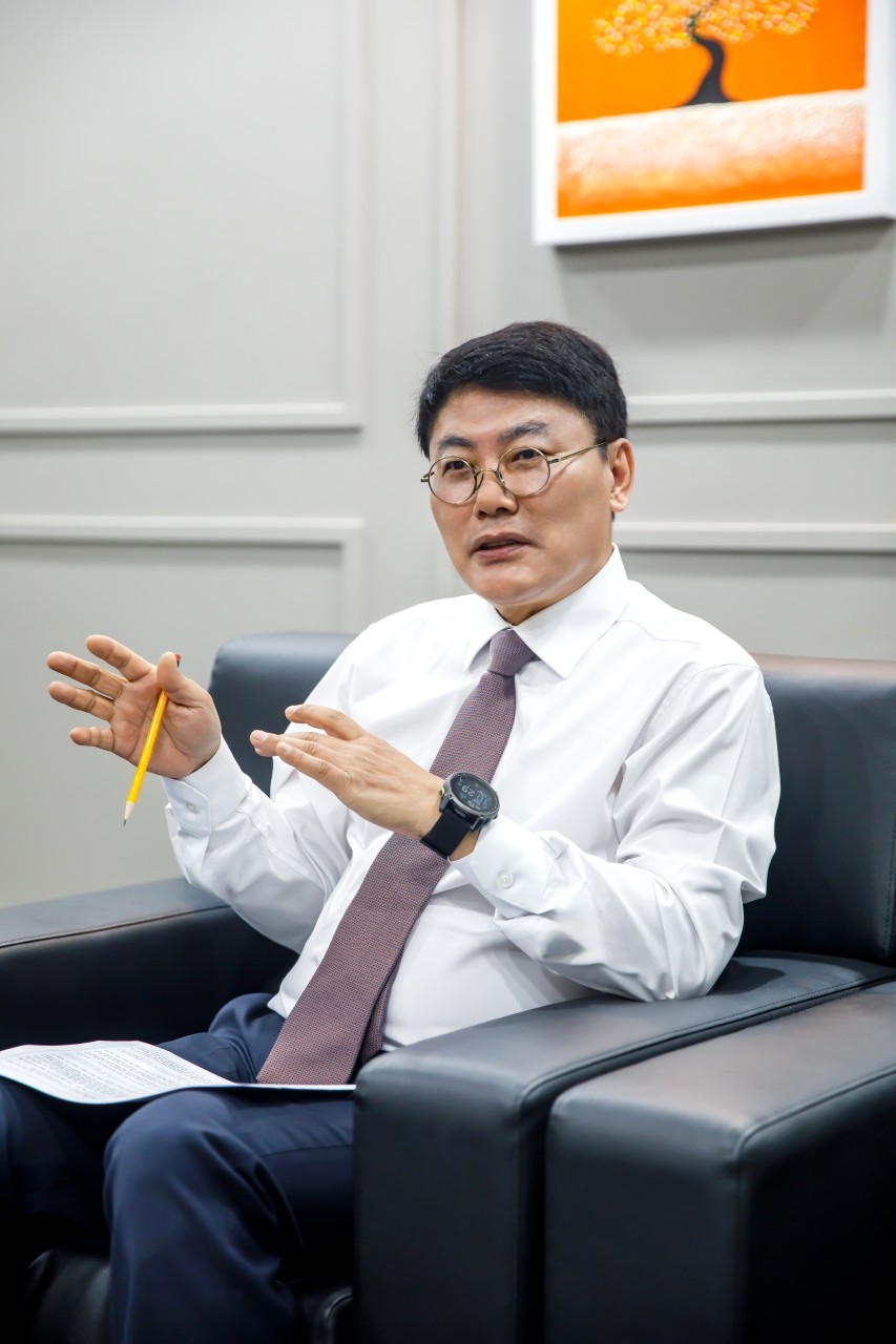 김병준 대표.  [세양메카트로닉스 제공]